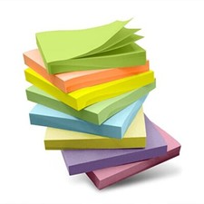 Sticky Notes 3x3 Inch for School Home Office, 100 Sheets 8 Pads