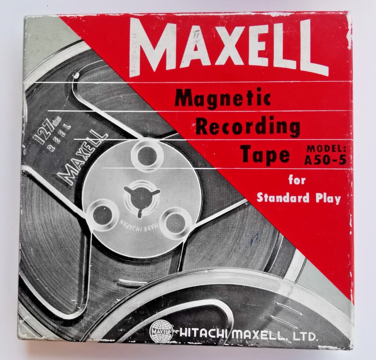 Bande magnetique Maxell LN-25-120 Sound Recording Tape