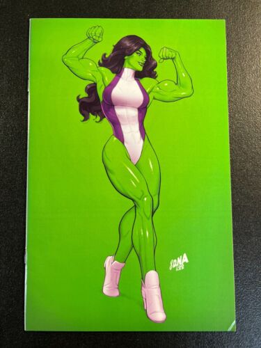 She Hulk 1 variante VERT VIERGE David Nakayama BAM GEEK sexy GGA Avengers rouge - Photo 1/3