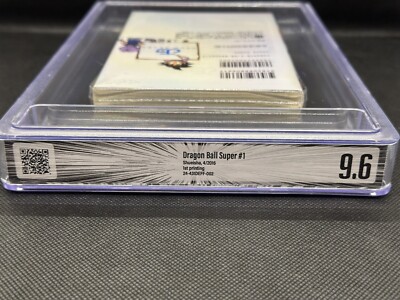 BGS 9.6 Dragon Ball Super Vol. 1 1st Printing Graded Manga 2016