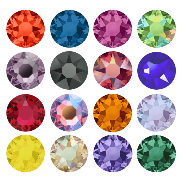 Superior PRIMERO 2078 Rose Crystal Hotfix Flatback Rhinestones *Improved