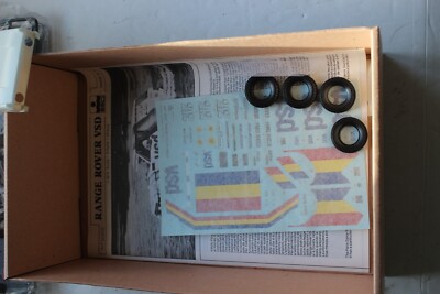 ESCI 1:24 Scale Range Rover Paris Dakar Winner Model Car Building