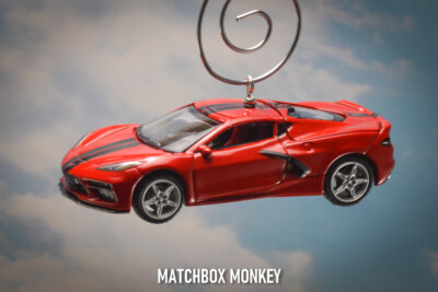 Torch Red 2020 Mid-Engine Chevy Corvette C8 Custom Christmas