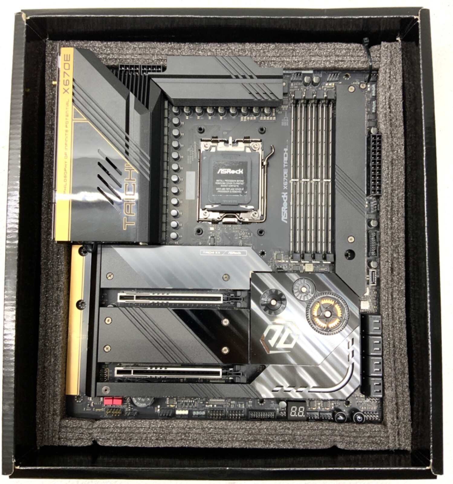 ASRock X670E Taichi AM5 EATX AMD Motherboard 4710483940132 eBay