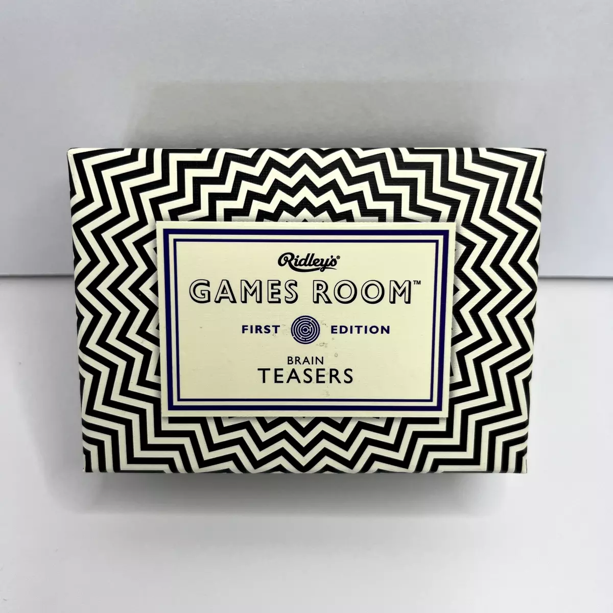 Ridley's Games Room First Edition Brain Teasers 140 Trivia Question Cards