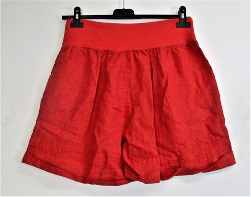 LagenLook Ladies 100% Linen Shorts/Hot pants 10 Colours One Size:Regular - Picture 50 of 77