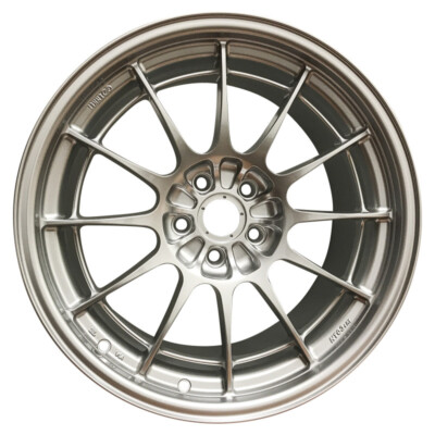 ENKEI NT03+M SILVER WHEEL 18X9.5 +40MM OFFSET 5X108 72.6MM FOCUS ST RS