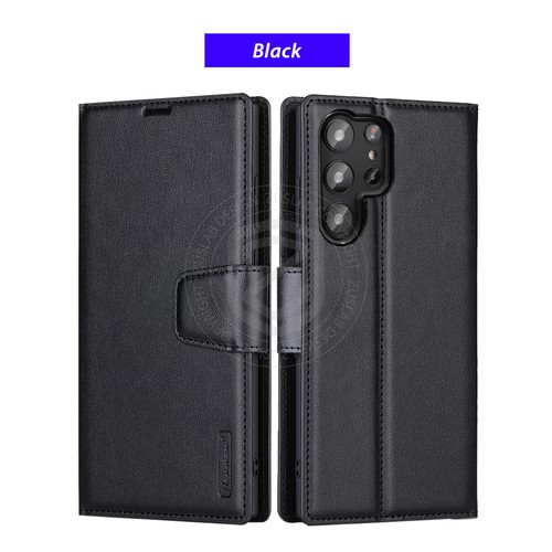 For Samsung Galaxy S25 Edge S24 S23 S22 S21 S20 Plus Ultra Leather Wallet Case - Picture 11 of 15