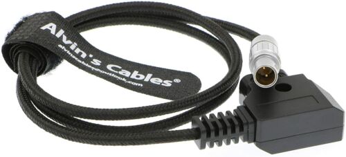 Power Extension Cable 2 Pin Male to D Tap Male for Teradek ARRI Black SYNC 60cm - Picture 2 of 4