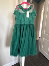 Trish Skully Giovana gown size 14-emerald green