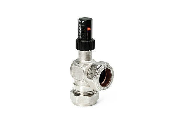 Inta 22mm Auto By- Pass Valve Angled ABPA401022