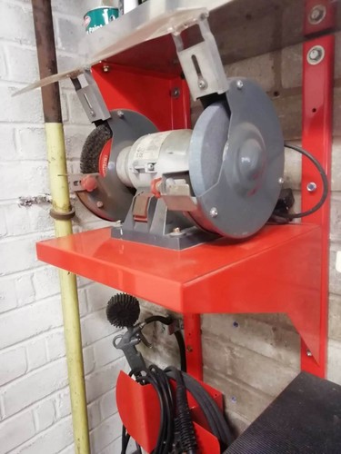 Bench Grinder Shelf Wall Mounted 