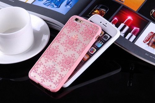 Apple iPhone 6 / 6s Etui na telefon Mandala Case Futerał ochronny Motyw Płatki Różowe Nowe - Zdjęcie 3 z 6
