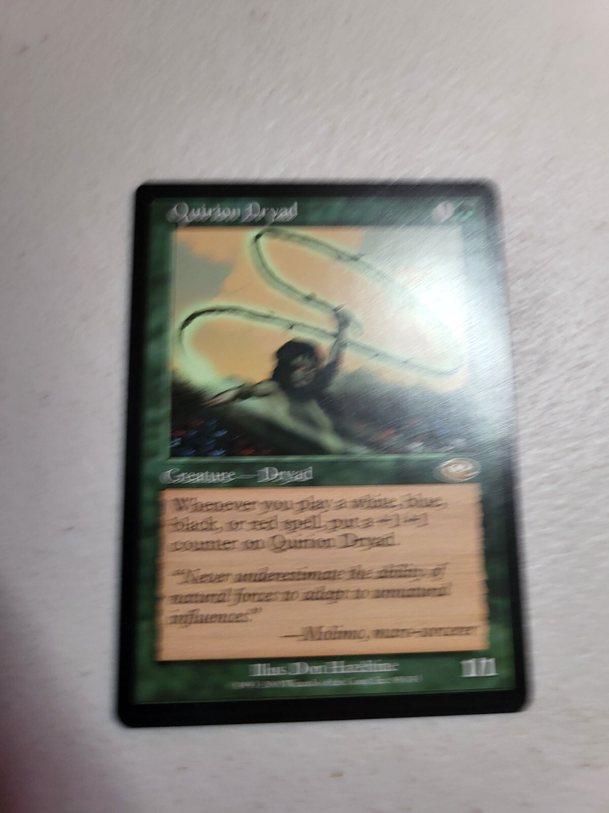 1x Quirion Dryad - Planeshift Magic the Gathering MTG LP Free Shipping