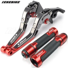 For Honda CB500F 2013-2021 Brake Clutch Levers & Handlebar Grips Hand Bar Set