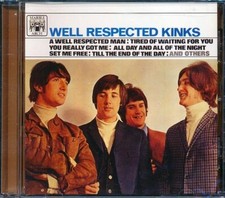 THE KINKS Well Respected Kinks CD SEALED 
