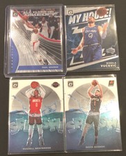 2019-20 Donruss Optic Insert Lot (4) Splash All Clear For Takeoff My House!