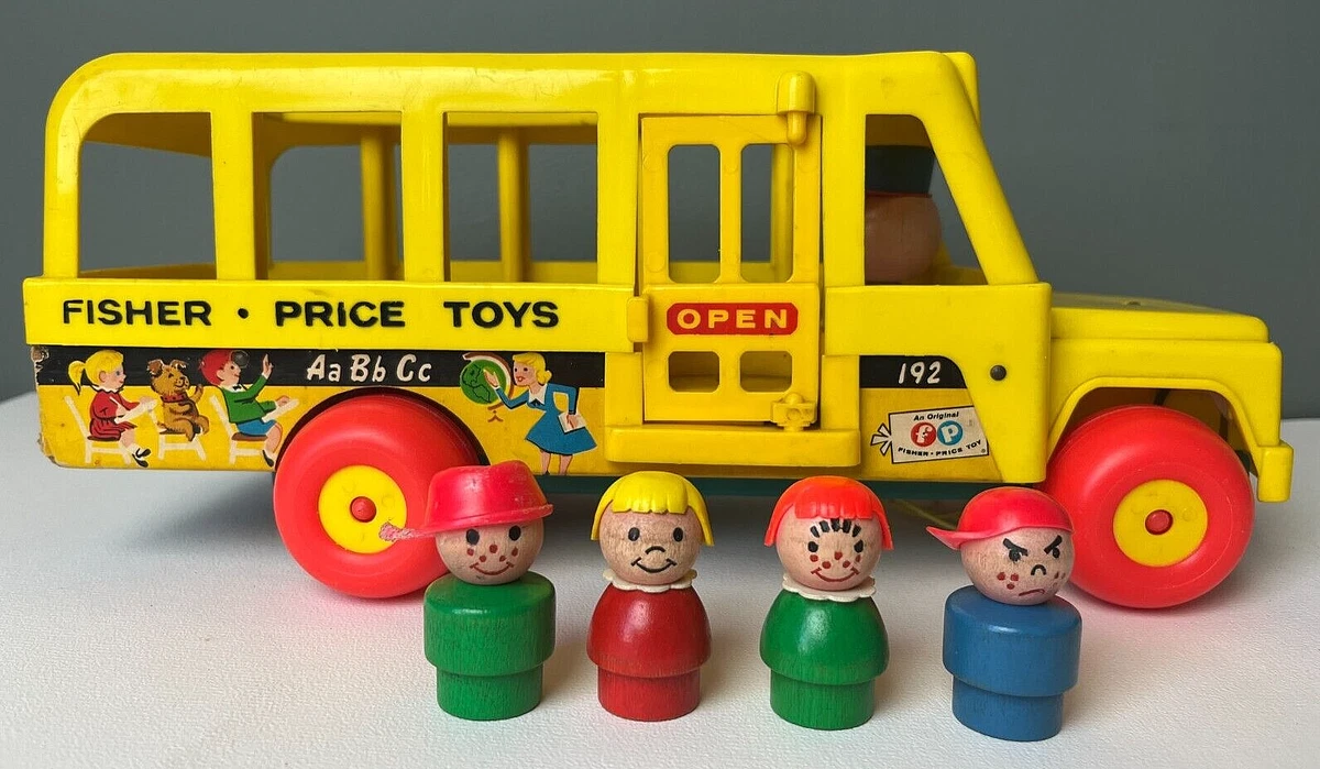 Fisher price school store bus 1965