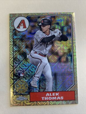 2022 Topps Update Alek Thomas 1987 Topps Chrome Silver Packs  #T87C-67