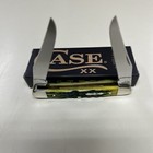 CASE XX #27866 GREEN APPLE BONE PEACH SEED JIG MUSKRAT SS — photo 1