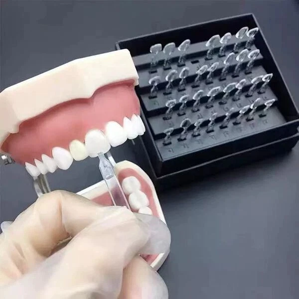 32 peças folheados de resina dental molde formação rápida folheado para dentes anteriores - Imagem 2 de 4