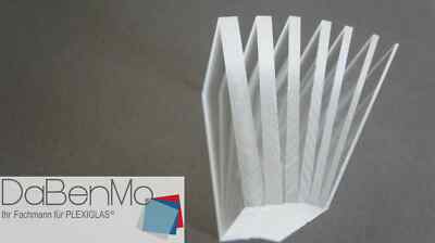 Acrylglas/Plexiglas  XT farblos klar / farblos, 1,5mm + 2mm kleine Platte