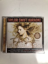 🔥Taylor Swift Karaoke - Fearless (CD/DVD Combo). 2009. TESTED 🔥