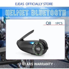 6 Motorcyclists Mesh 3.0 Group Intercom Motorcycle Helmet Bluetooth 5.1...