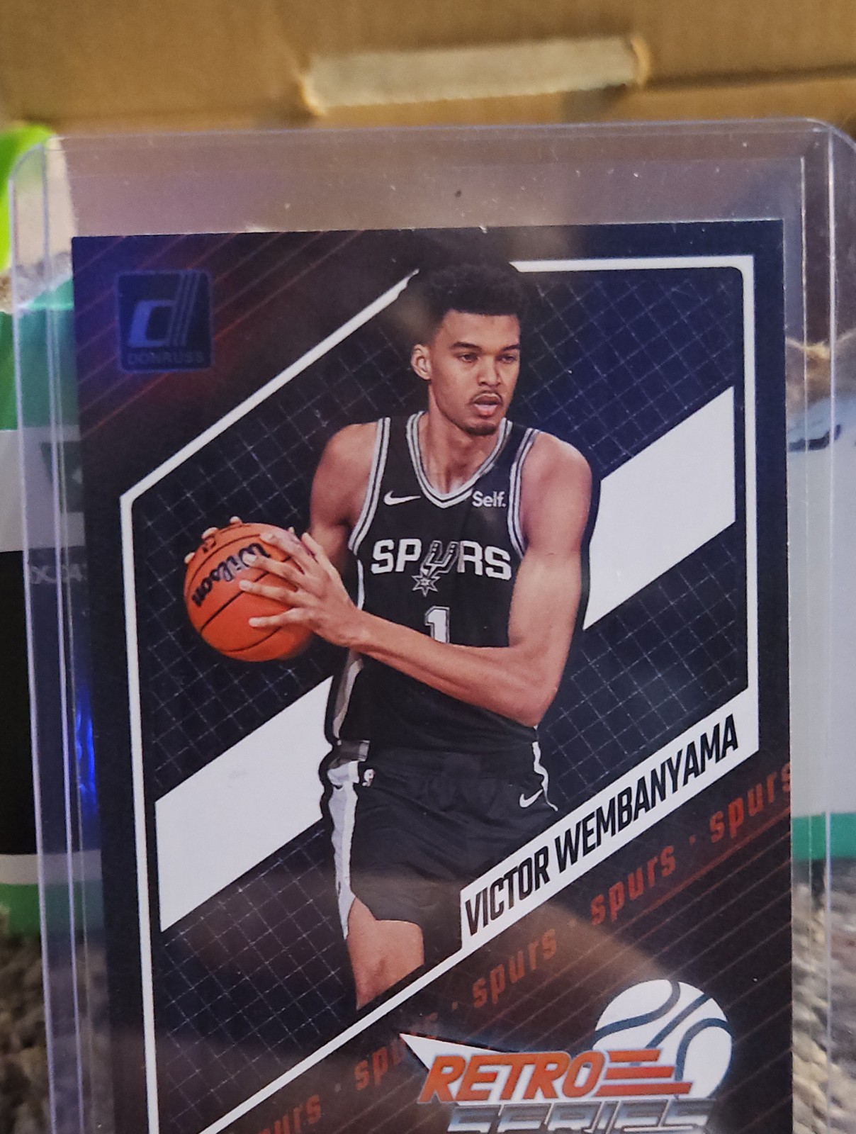 2023-24 Panini Donruss - Retro Series Victor Wembanyama #1 (RC)