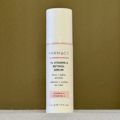 FARMACY 1% VITAMIN A RETINOL SERUM (1OZ/30ML) FULL-SIZE AUTHENTIC NEW