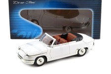 1:18 Solido Panhard PL17 Cabriolet White Diecast Metal Model Car