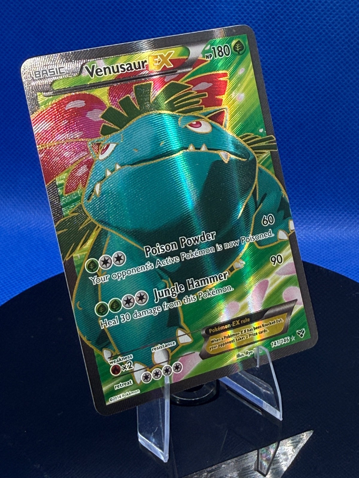 Venusaur EX 141/146 NM Pokemon Card TCG XY