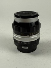 Nikon Nikkor P 105mm f2.5 Non Ai Prime Manual Focus Portrait Lens w/ hood