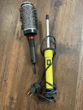 Bed Head Tigi Curlipops 1/2" Skinny Tourmaline Curling Iron Wand Yellow BH362