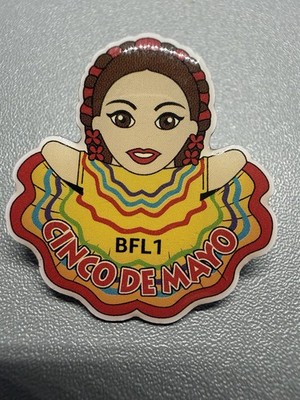 Amazon Peccy Pin BFL1 Exclusive CINCO DE MAYO Festive Workwear Woman Women