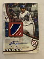 2025 Topps Update Major League Material Kumar Rocker #MMAU-KR 1/5 Auto Rookie RC