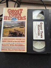 Ghost Town Hunters = Hosted by Will Rogers Jr. - Old West - VHS