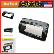 Universal Marine Radio Cover Water-Resistant Dash Protector Single DIN Kit