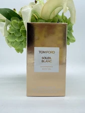 Tom Ford Soleil Blanc Shimmering Body Oil 1.5oz / 45mL - Gold - New Sealed