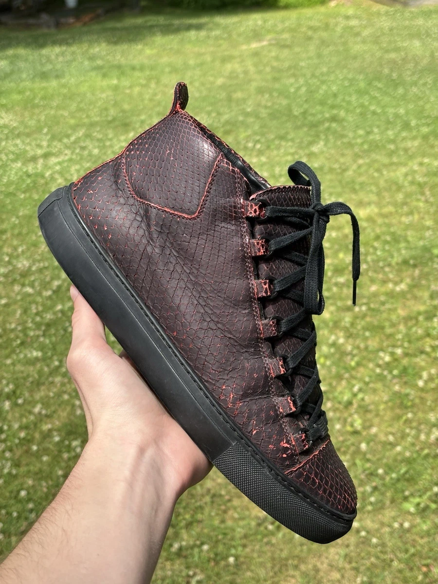 Balenciaga Arena Casual Shoes for Men Black for sale | eBay
