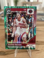 2024-25 Panini Donruss Optic #8 Scottie Barnes Green Seismic Prizm