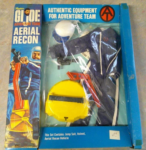 1972 GI JOE ADVENTURE TEAM AERIAL RECON SET WITH BOX #7345 DAMAGE/PLEASE READ