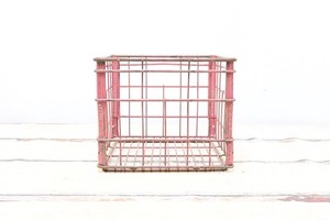 テント・タープ Vtg wire l milk crate USA 70's Wire Milk Crate | eBay