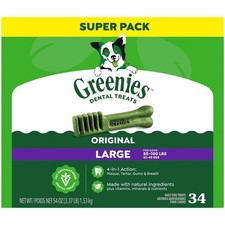 GREENIES Original Large Dog Natural Dental Tr...