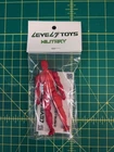Level 7 Toys Military Red Ninja Figure for Customs "NEW-US SELLER- I SHIP DAILY"