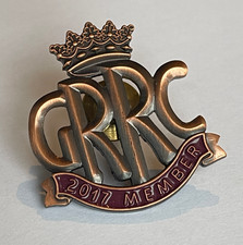 Goodwood Road Racing Club (GRRC) Membership Badge from 2017
