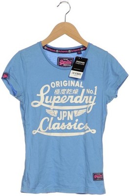 Superdry T-Shirt Damen Shirt Kurzärmliges Oberteil Gr. EU 36 Baumwol... #0gb6dv8