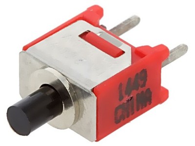 2267072-4 Schalter: Druck Pos: 2 SPST 1A/250VAC 3A/28VDC OFF-(ON) 1GΩ TE Con