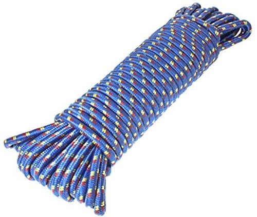 toolzone TD053 12 mm x 30 m Multipurpose Utility Rope - Multi-Colour 