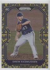 2021 Panini Prizm Tier II Snakeskin Prizm 3/50 Drew Rasmussen #197 3c7